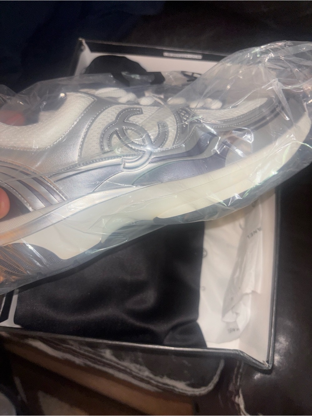 Chanel CC Logo Sneaker